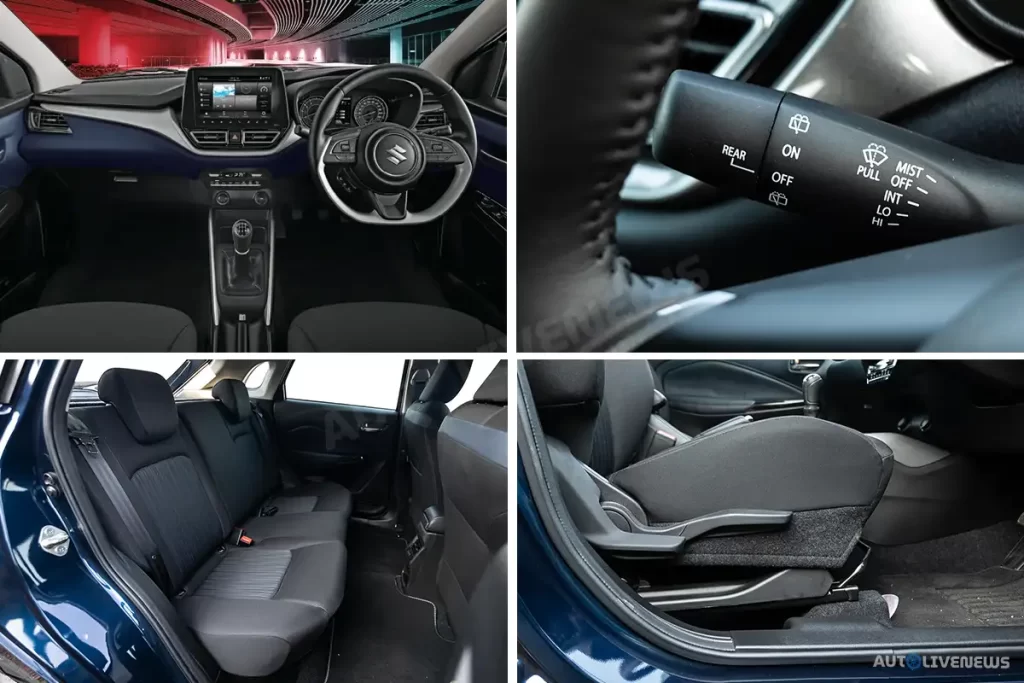 Maruti Suzuki Baleno suv Interior Features