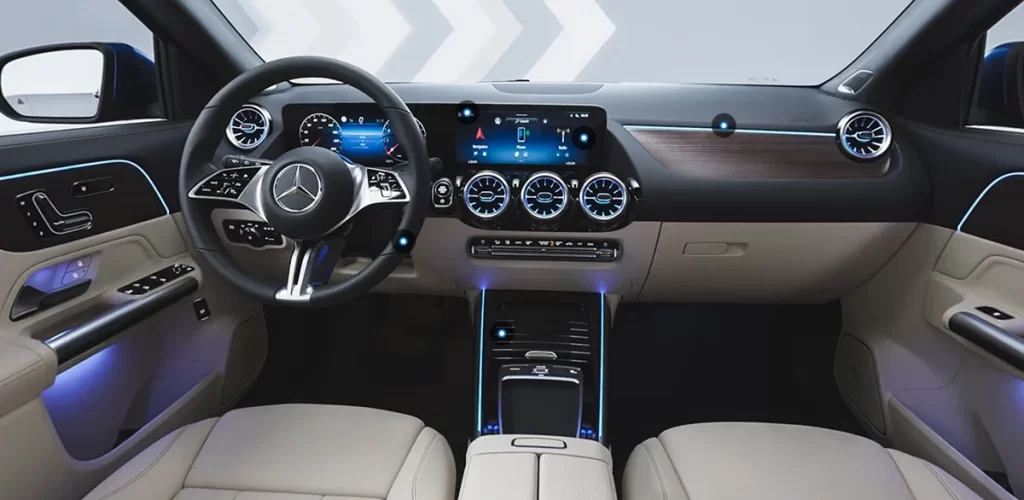 Mercedes-Benz GLA SUV Car Interior Image