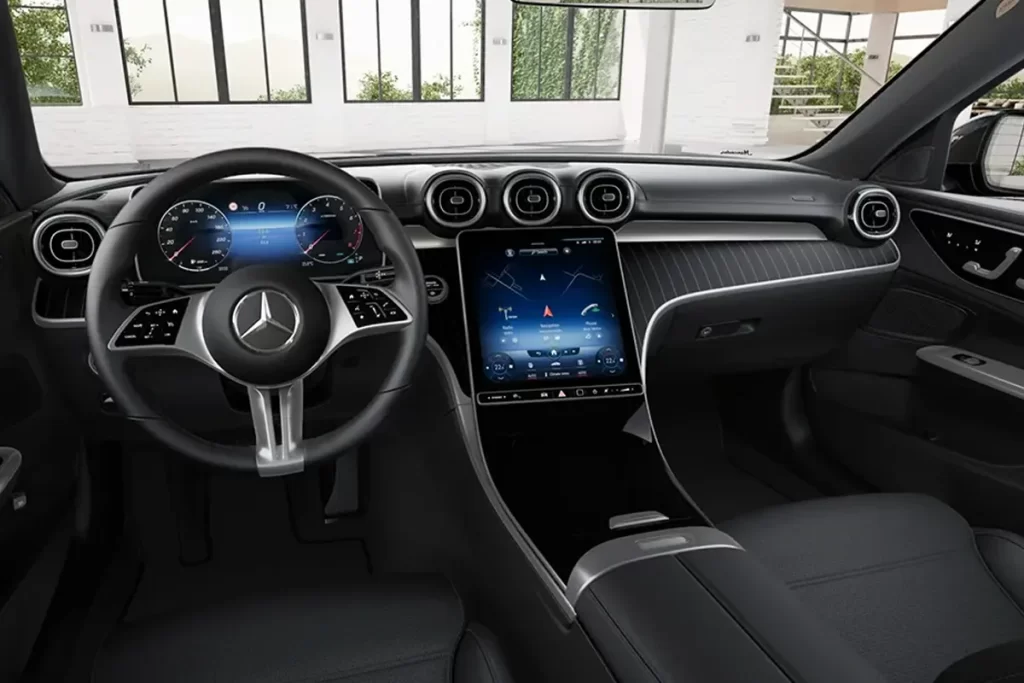 Mercedes-Benz C220d Car interior image