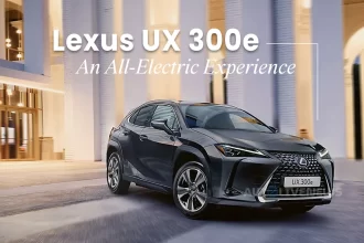 Lexus UX 300e EV car