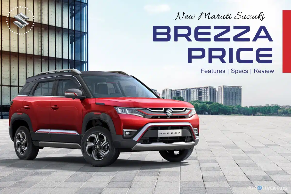 2024 Maruti Suzuki Brezza Bold Design Big Performance Price