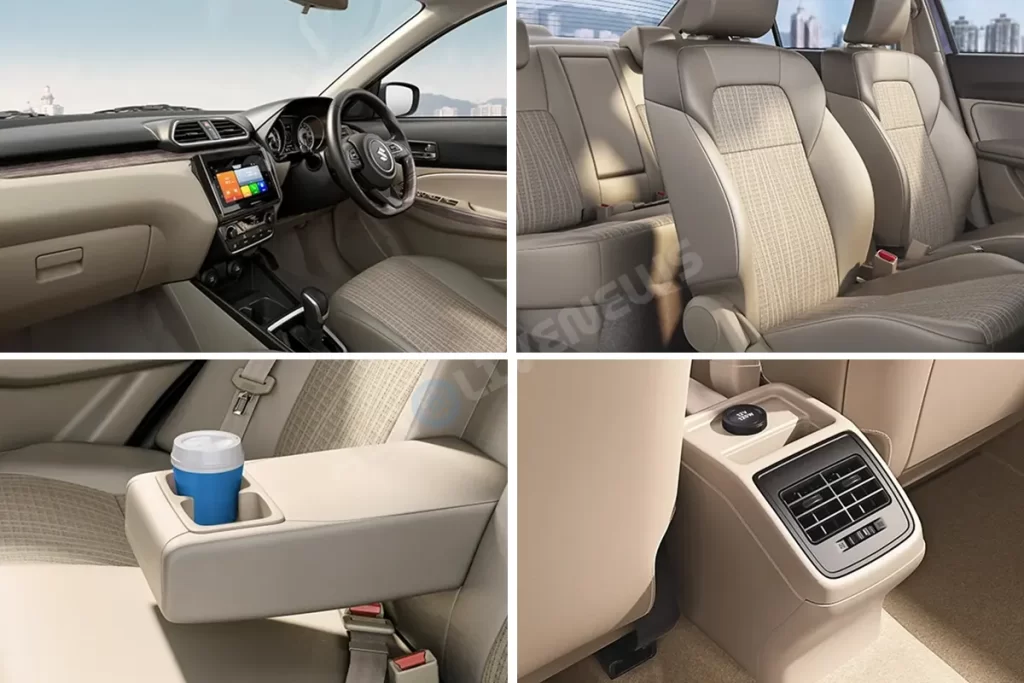 Maruti suzuki Dzire S-CNG Car Interior image