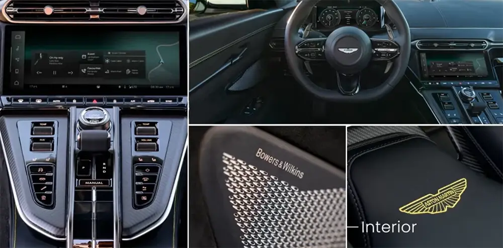 Aston Martin Vantage-Interior Design