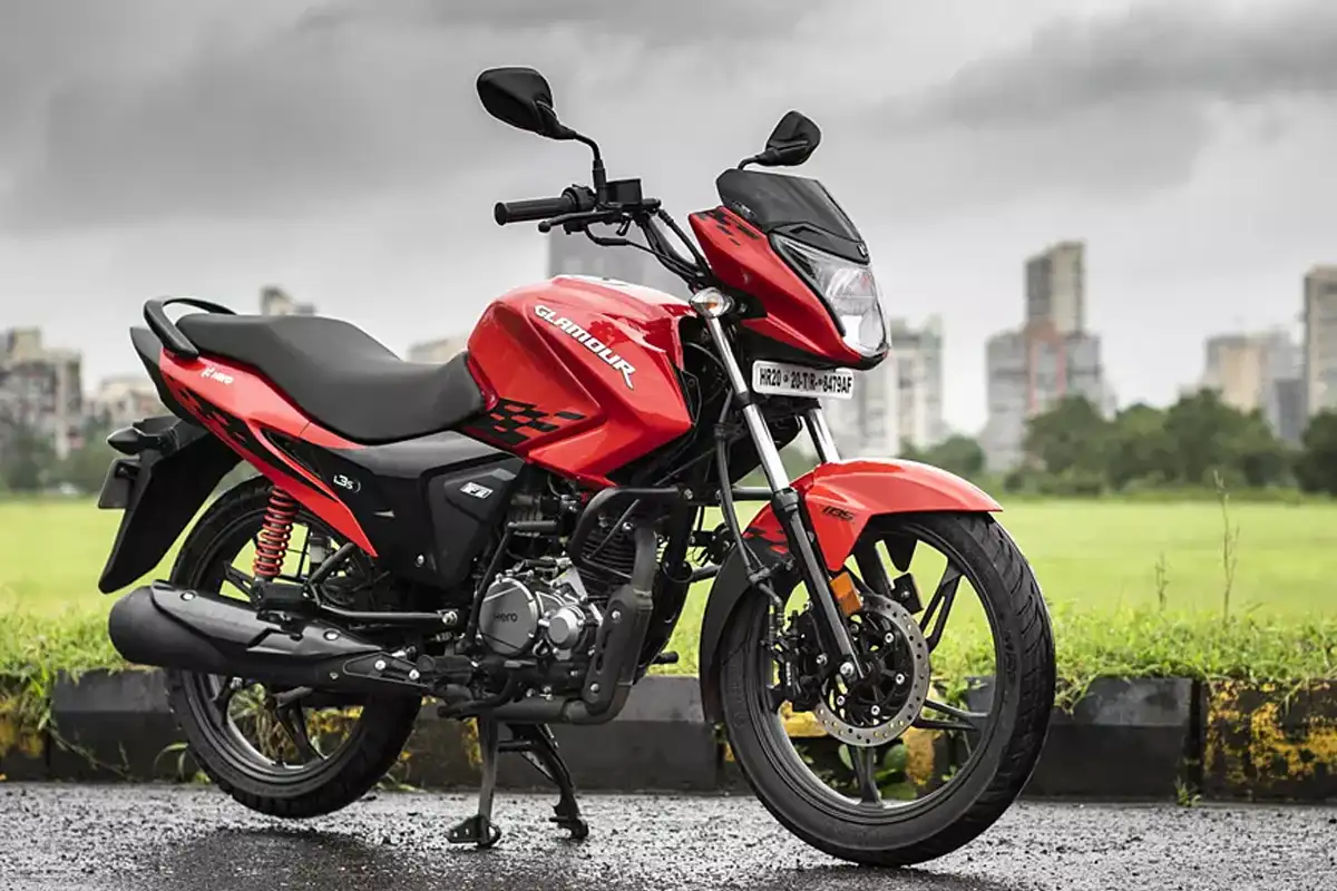 Hero glamour 2021 on road price sale