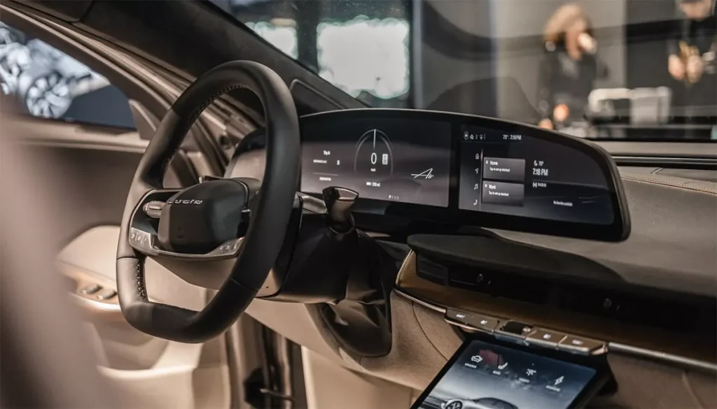 Lucid Air Interior 