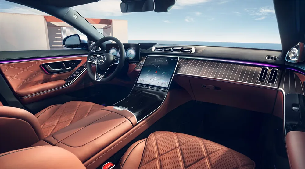 Mercedes-Benz Maybach S-Class Interior Dashboard Design