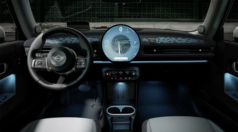 Mini Cooper S-Interior Design