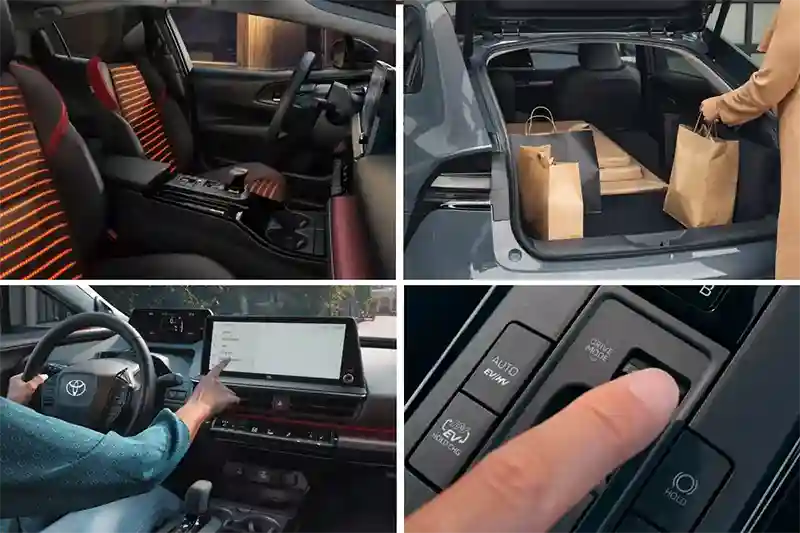 New Toyota Prius Prime Car Interior Look