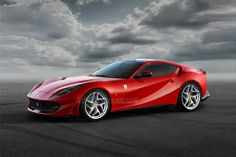 Ferrari 812 Superfast Sports Car