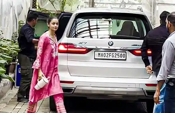 Alia Bhatt BMW 7 Series 1