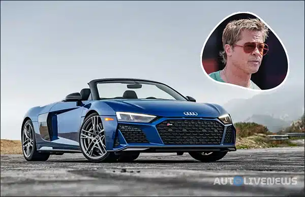 Brad Pitt's Audi R8 Spyder Car