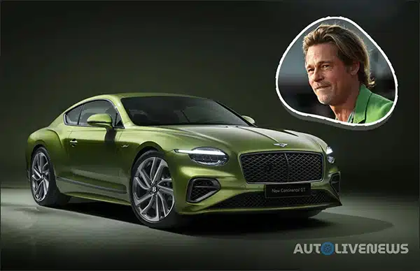 Brad Pitt's Bentley Continental GT Car