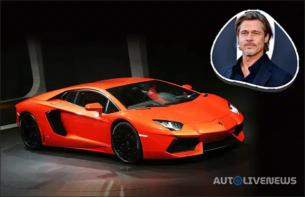 Brad Pitt's Lamborghini Aventador LP 700-4 car 