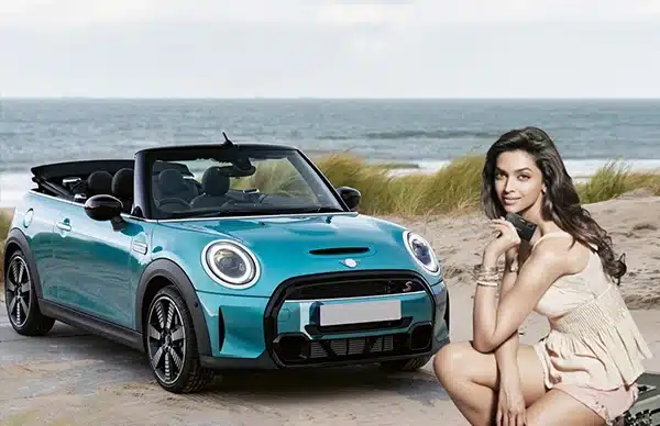 Deepika Padukone Mini Cooper Convertible 2