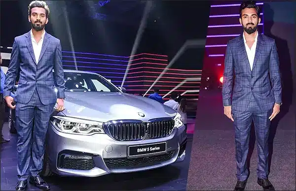 KL Rahul BMW 5 Series 1