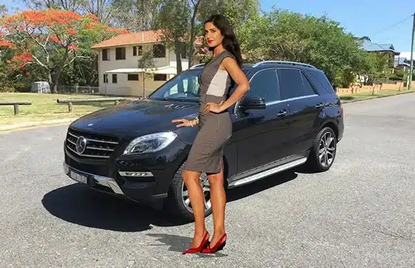 Katrina Kaif Mercedes ML 350 1