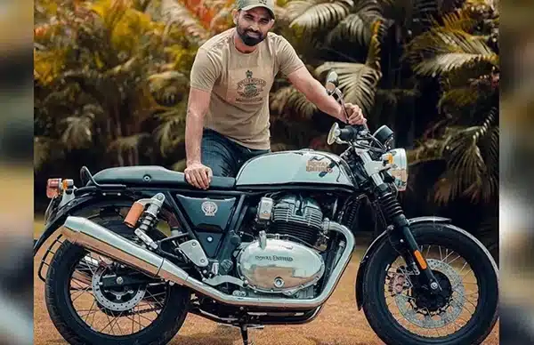 Mohammed Shami Royal Enfield Classic 500 1