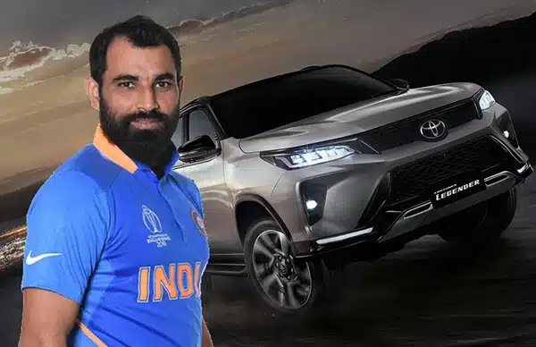 Mohammed Shami Toyota Fortuner 2