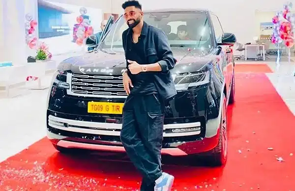 Mohammed Siraj Range Rover Vogue