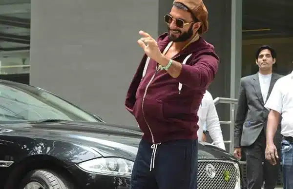 Ranveer Singh Jaguar XJ L 1