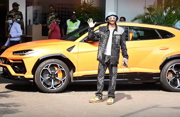 Ranveer Singh amborghini Urus Pearl Capsule