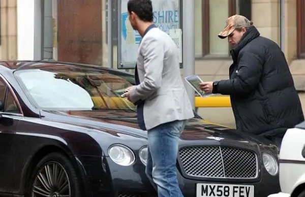 Ronaldos-Bentley Continental GT car