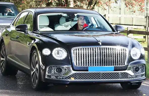 Ronaldos-Bentley Flying Spur car