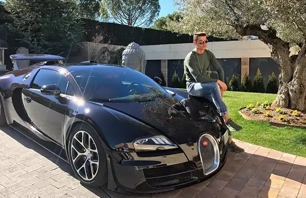 Ronaldos-Bugatti Veyron Grand Sport Vitesse car