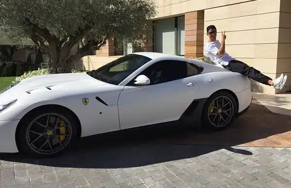 Ronaldos-Ferrari 599 GTO car