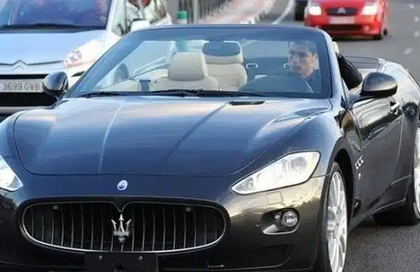 Ronaldos-Maserati GranCabrio car