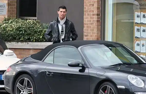 Ronaldos-Porsche Carrera Convertible car