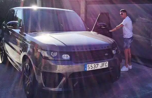 Ronaldos-Range Rover Sport SVR SUV