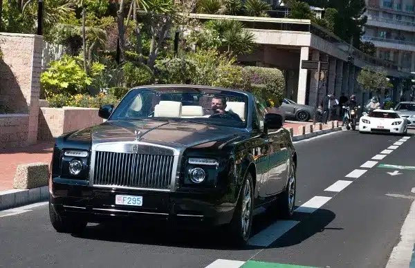 Ronaldos-Rolls-Royce Phantom car