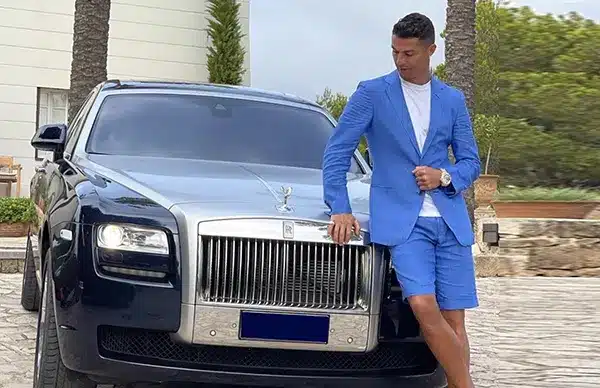 Ronaldos-Rolls-Royce Phantom1 car