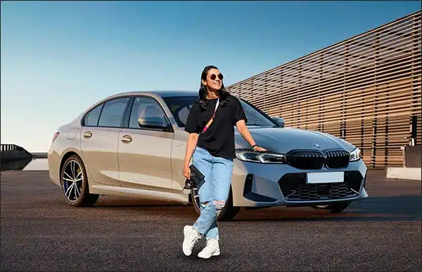 Smriti Mandhana car BMW 3 Series