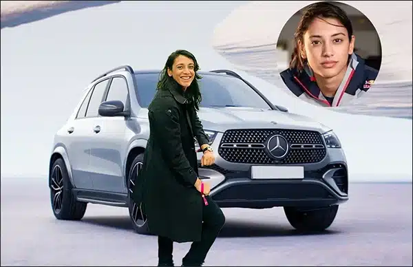 Smriti Mandhana car GLE Mercedes Benz