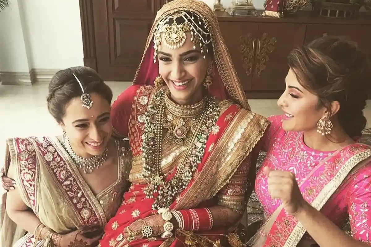 Sonam Kapoor wedding dress​ photo
