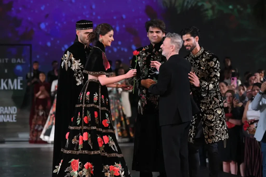 Ananya Was The Last Celebrity To Walk The Ramp For Rohit Bal