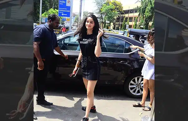 Ananya Panday Skoda Superb