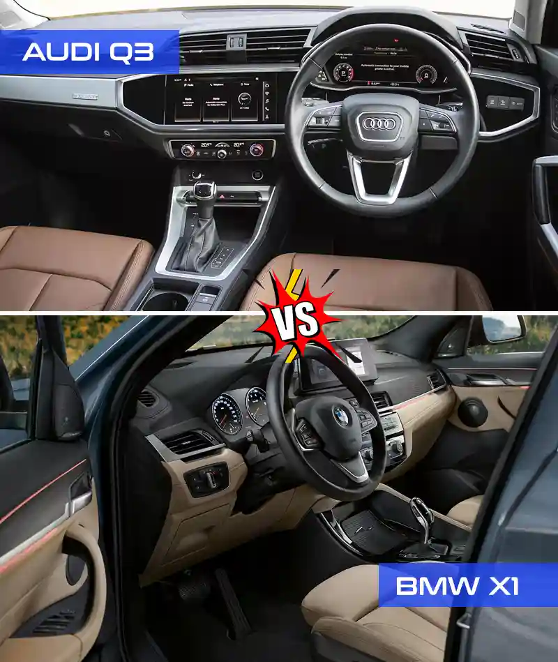 BMW X1 vs Audi Q3: Interior Comparison