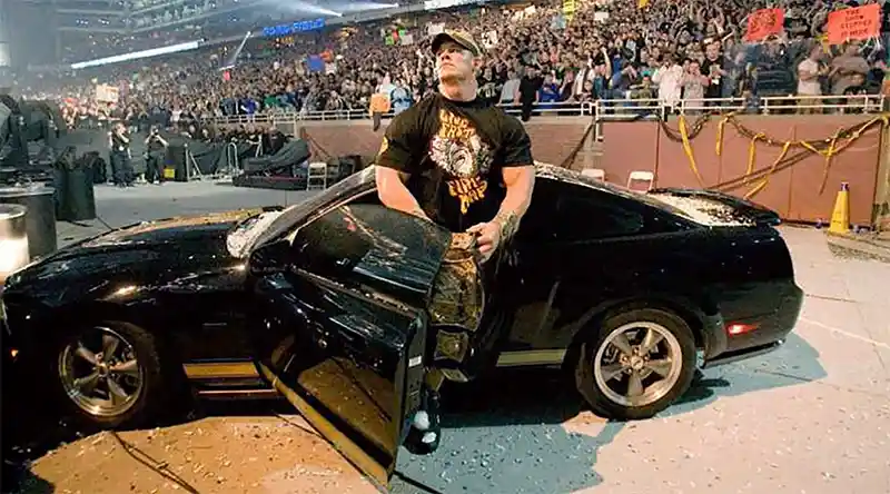 His Most Memorable WWE Entrance Includes A Car