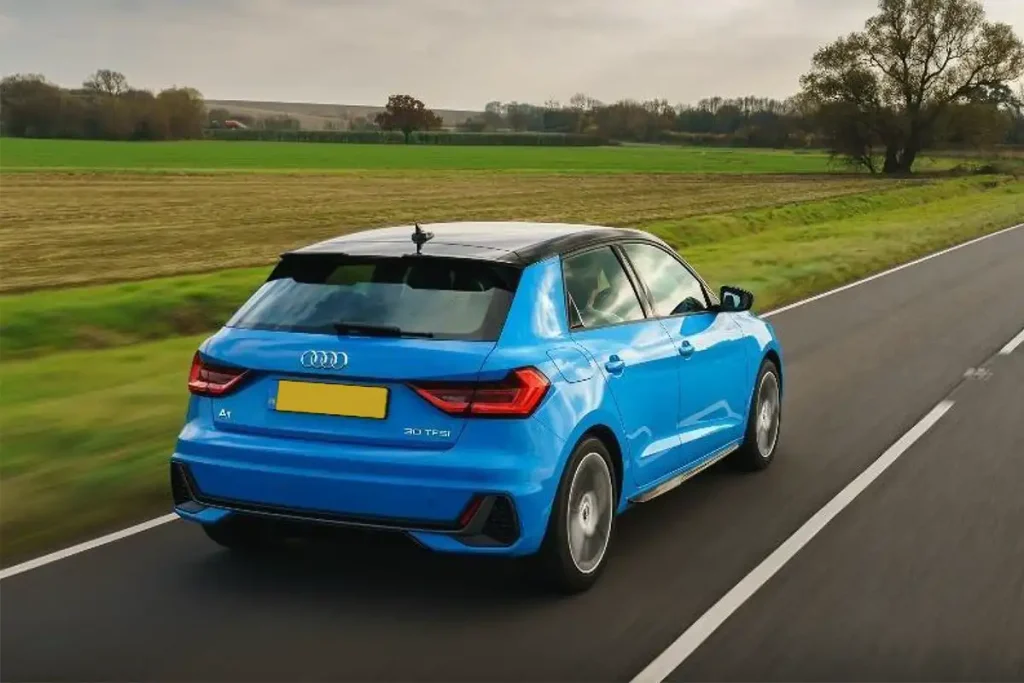 Audi A1 40 TFSI, Engine: 2.0L turbocharged 4-cylinder
Torque: 370 Nm (273 lb-ft)