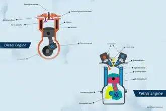 Difference between Petrol engine f