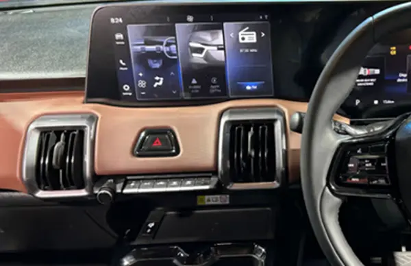 Maruti E Vitara Dual-Screen Setup 