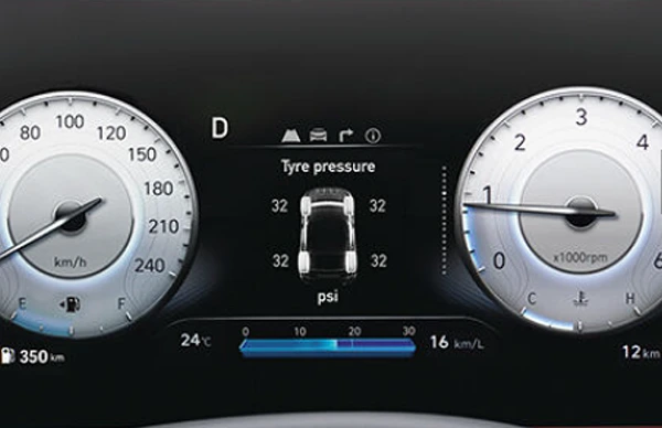 Hyundai Creta Electric: Tyre Pressure Monitoring System